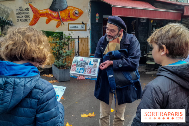 Rallye street art à Belleville avec Paris d'enfants