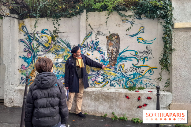 Rallye street art à Belleville avec Paris d'enfants