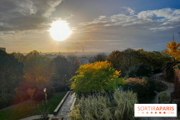 Visuels - Parc de Belleville en automne 