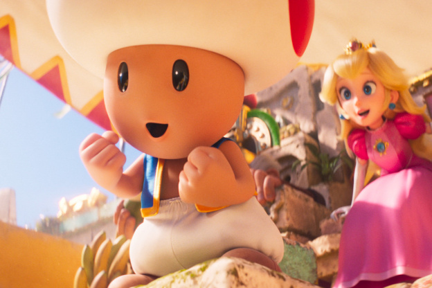 Super Mario Bros au cinéma : Toad et Peach