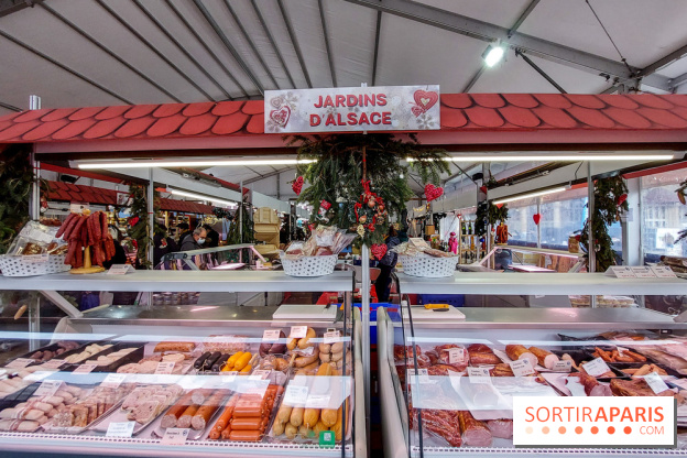 Marché de Noël 2022 alsacien à Gare de l'Est, nos photos