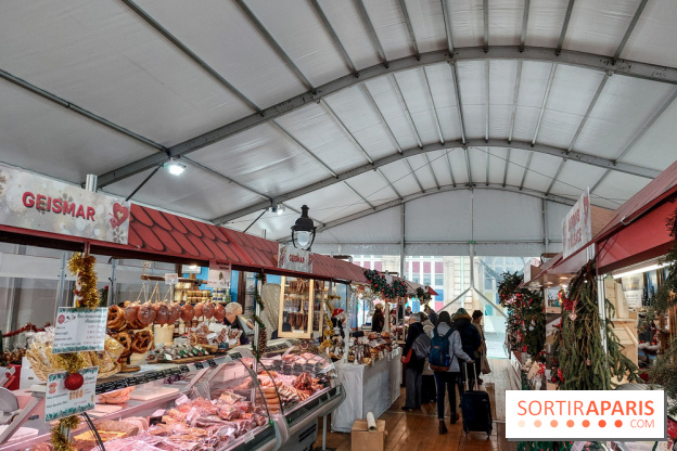 Marché de Noël 2022 alsacien à Gare de l'Est, nos photos