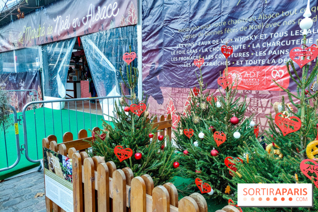Marché de Noël 2022 alsacien à Gare de l'Est, nos photos