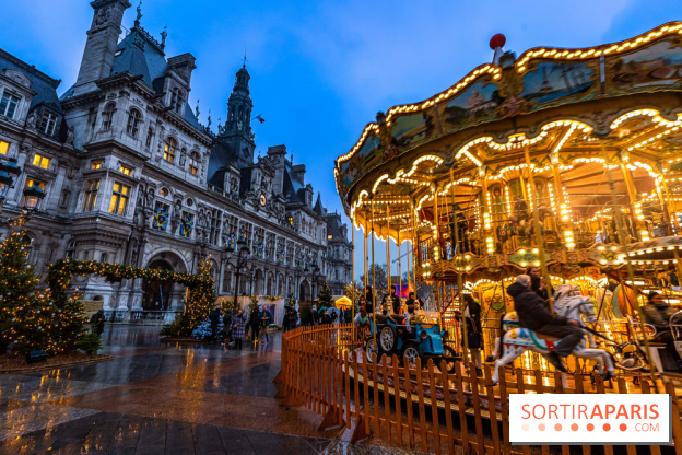 Le Marché et village de Noël de l’Hôtel de ville de Paris 2022