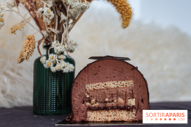 Les bûches de Noël 2022 d'oh oui!, la pâtisserie sans sucres IG bas- buche chocolat