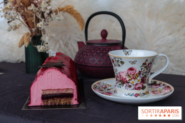 Les bûches de Noël 2022 d'oh oui!, la pâtisserie sans sucres IG bas- buche fruits rouges