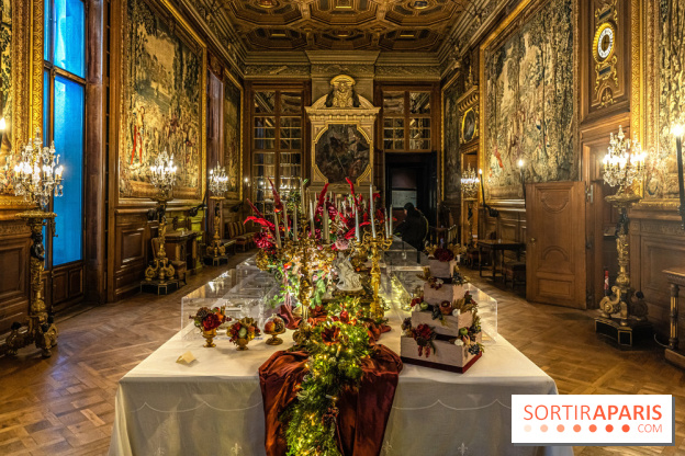 Château de Chantilly Noël 2022 - table Noël