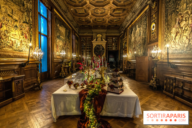 Château de Chantilly Noël 2022 - table Noël