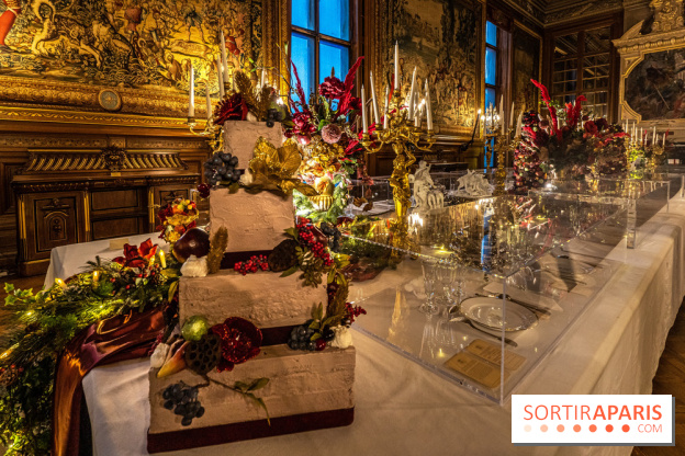 Château de Chantilly Noël 2022 - table Noël