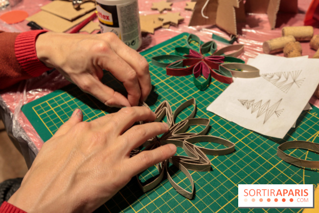 Atelier créatif chez HOBA en famille