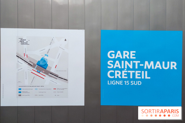 Le Grand Paris Express, visite du chantier de la gare Saint-Maur - Créteil, nos photos