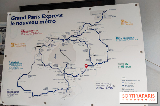 Le Grand Paris Express, visite du chantier de la gare Saint-Maur - Créteil, nos photos