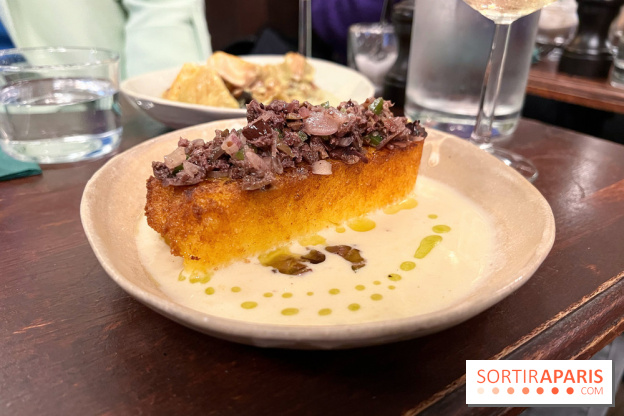 Le Cyrano - Polenta croustillante et olives