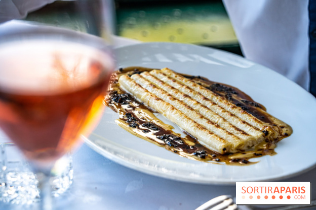 Grande Cascade restaurant 16e - Bois de Boulogne - macaroni céleri rave foie gras truffes