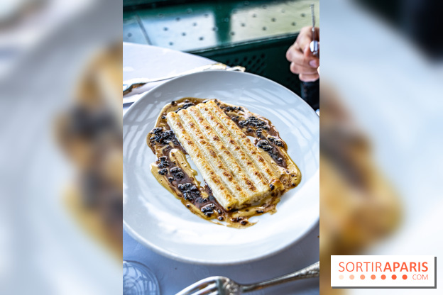 Grande Cascade restaurant 16e - Bois de Boulogne - macaroni céleri rave foie gras truffes