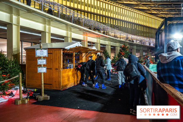 La patinoire de Noël des Halles 2022 - patinoire gratuite 