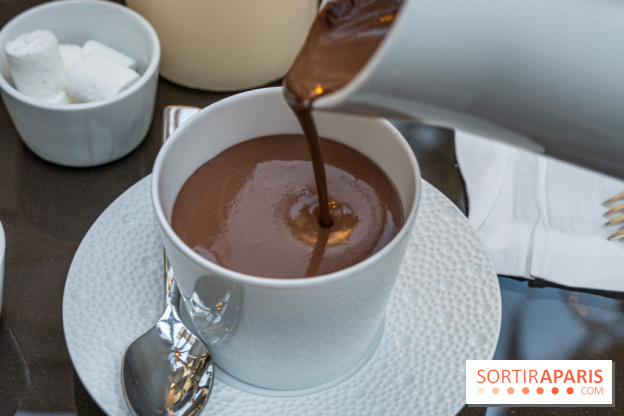 Le tea Time du Joy à l'Hôtel Fouquet's Paris par Anthony Coquereau - chocolat chaud
