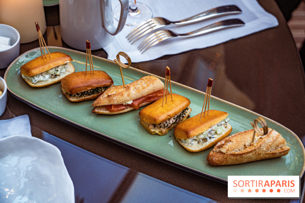 Le tea Time du Joy à l'Hôtel Fouquet's Paris par Anthony Coquereau - sandwich