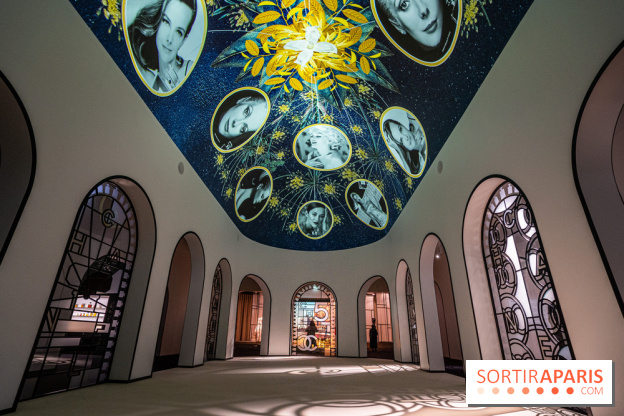 Exposition Le Grand Numéro de Chanel au Grand Palais Éphémère à Paris - vidéo mapping