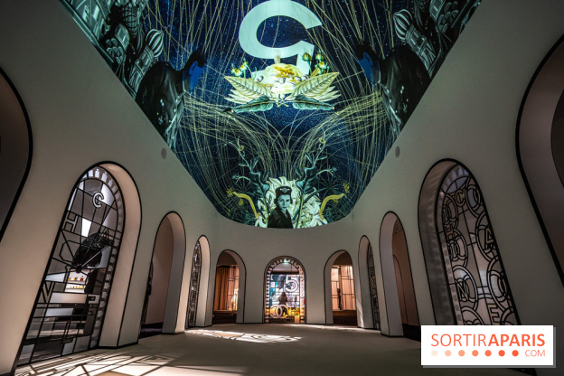 Exposition Le Grand Numéro de Chanel au Grand Palais Éphémère à Paris - vidéo mapping