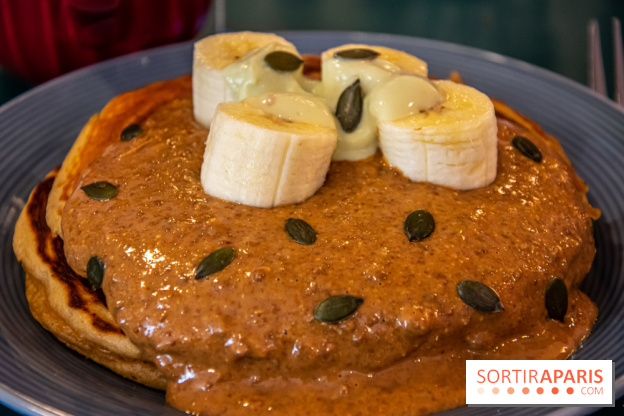 Avocateria Gare de Lyon pancakes praliné noix de cajou