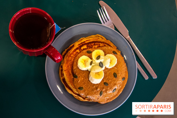 Avocateria Gare de Lyon pancakes praliné noix de cajou