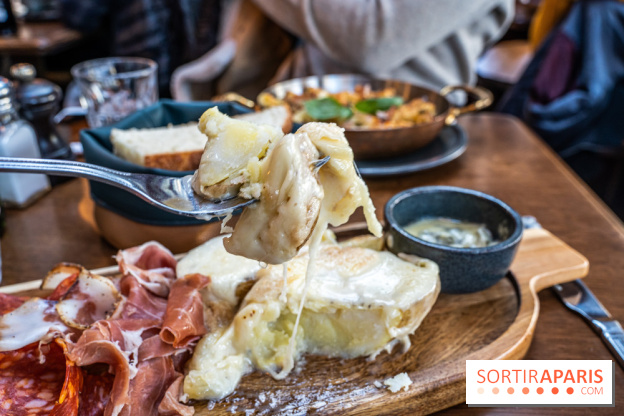 Raclette italienne chez I Grappoli à Paris