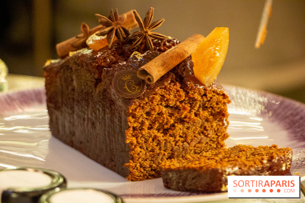 Tea Time de Noël 2022 à l'Hotel de Crillon pain d'épices