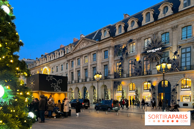 L'Écrin du 12 Vendôme, le Comptoir de Noël Chaumet x Noir Coffee Shop