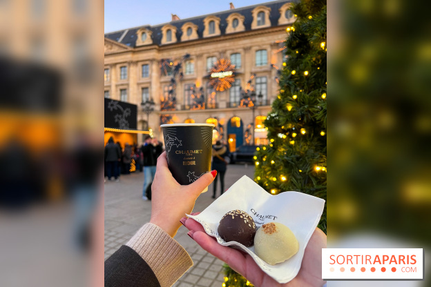 L'Écrin du 12 Vendôme, le Comptoir de Noël Chaumet x Noir Coffee Shop