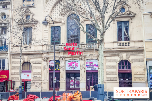 Visuels salles de spectacle et théâtres - théâtre de la Porte Saint-Martin