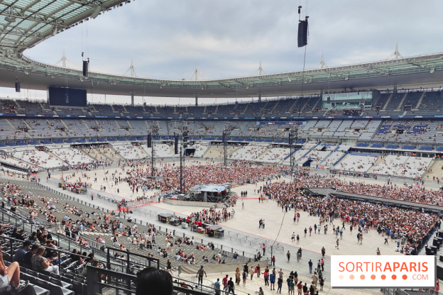 Visuels salles de spectacle et théâtres - concert Stade de France