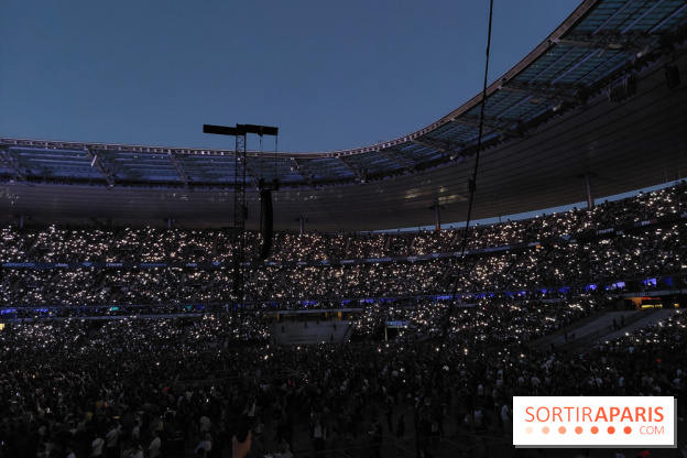 Visuels salles de spectacle et théâtres - concert Stade de France - nuit