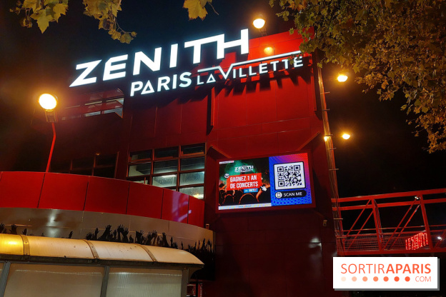 Visuels salles de spectacle et théâtres - Zénith de Paris