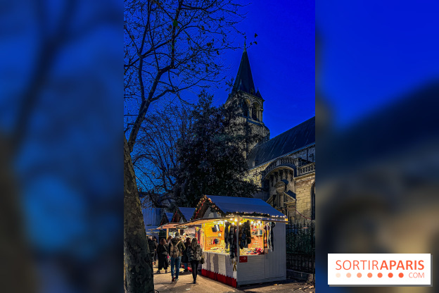 Marché de Noël de Saint-Germain-des-Près à Paris