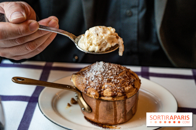 Auberge Pyrénées Cévennes - Bistrot Paris 11e - soufflé caramel beurre salé