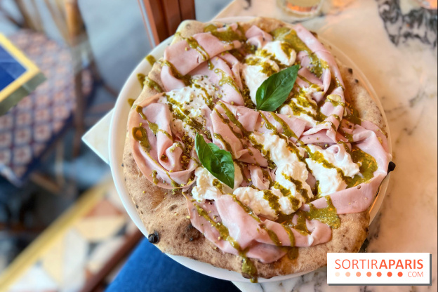 Pizzeria Agata - Pizza pistache mortadelle