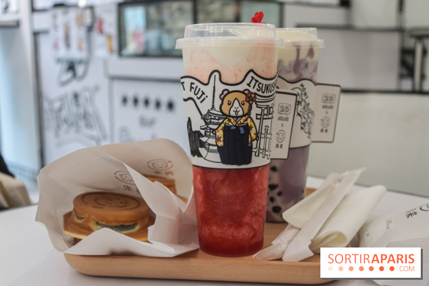 2D atelier, le salon de thé en noir et blanc