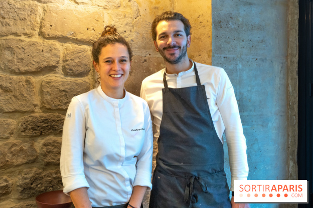 Ambos restaurant Paris - Cristina et Pierre Chomet - portrait