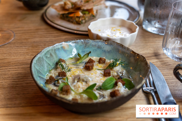 Ambos restaurant Paris - Cristina et Pierre Chomet - chou fleur - huitre