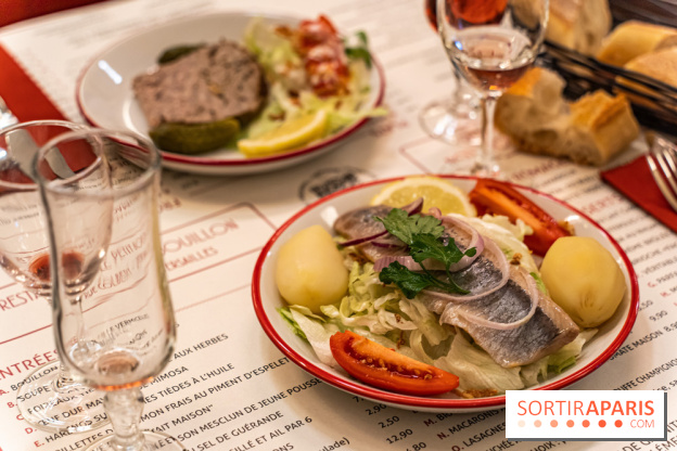 Petit Bouillon Versailles - restaurant près du Château de Versailles - harengs pomme de terre