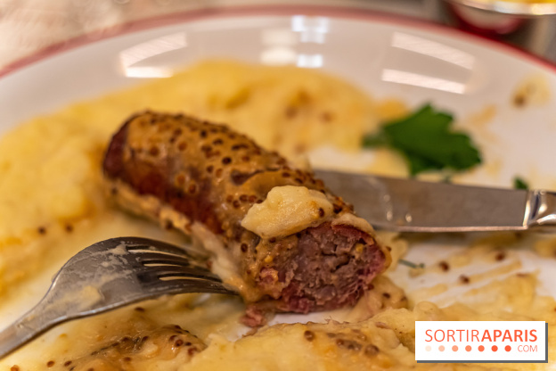 Petit Bouillon Versailles - restaurant près du Château de Versailles - purée saucisse