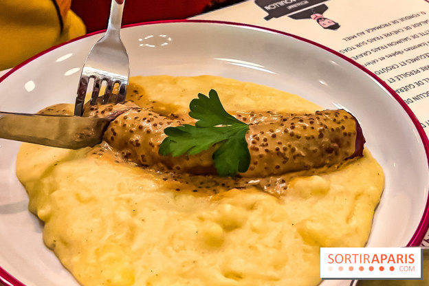 Petit Bouillon Versailles - restaurant près du Château de Versailles - purée saucisse