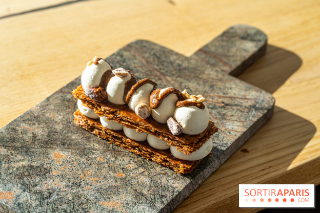 Jolie Miche, la boulangerie aux farines anciennes et bonnes pâtisseries du 17e - millefeuille