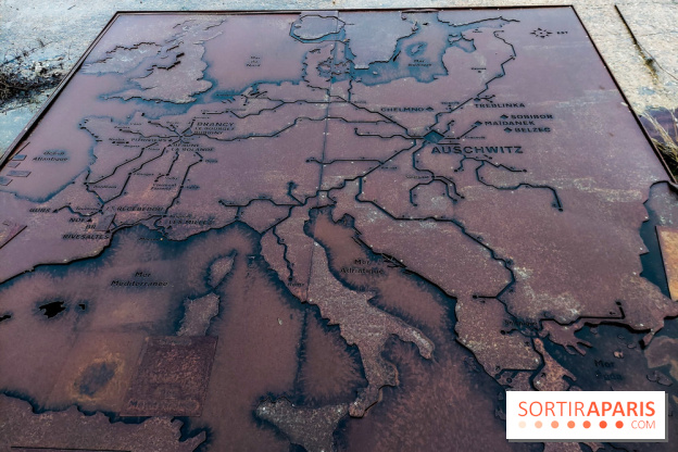 Mémorial de l'ancienne gare de déportation de Bobigny, nos photos