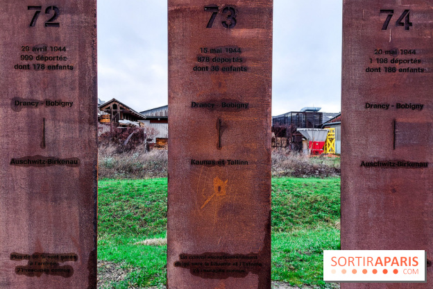 Mémorial de l'ancienne gare de déportation de Bobigny, nos photos