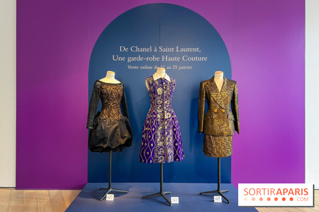 De Chanel à Saint Laurent une garde-robe Haute Couture