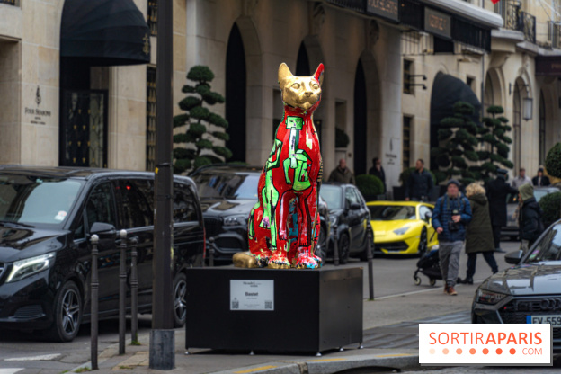 Exposition Julien et ses Juliogoths, avenue George V Paris