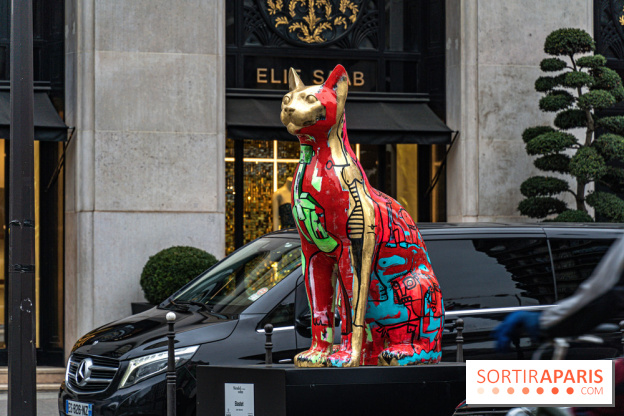 Exposition Julien et ses Juliogoths, avenue George V Paris