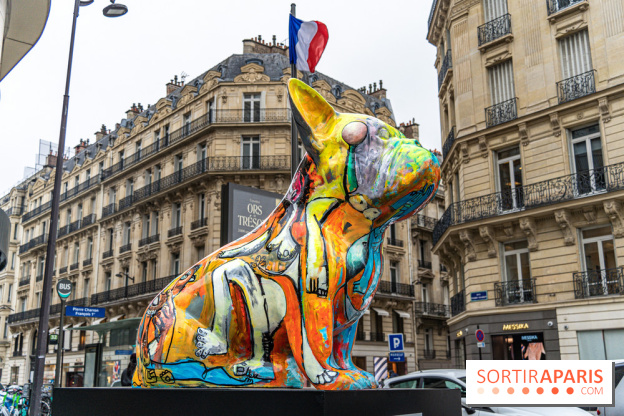 Exposition Julien et ses Juliogoths, avenue George V Paris